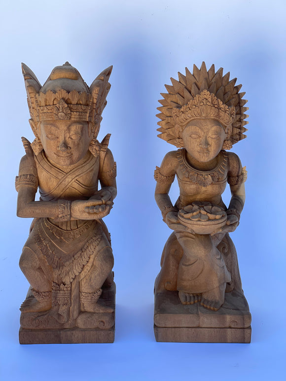 Wood Balinese Figures