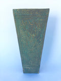 Bronze Floral Vase