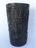 Bronze Floral Vase