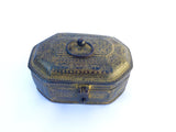 Engraved Brass Box