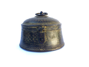 Engraved Brass Box