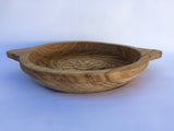 Hand Carved Natural Wood Bowl