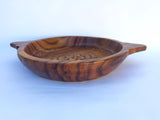 Hand Carved Rustic Natural Wood Bowl