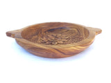 Hand Carved Rustic Natural Wood Bowl