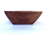 Hand Carved Natural Wood Bowl