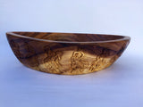 Hand Carved Rustic Natural Wood Bowl