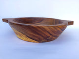 Hand Carved Rustic Natural Wood Bowl