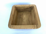 Hand Carved Rustic Natural Wood Bowl