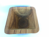 Hand Carved Rustic Natural Wood Bowl