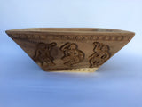 Hand Carved Rustic Natural Wood Bowl