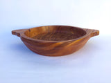 Hand Carved Rustic Natural Wood Bowl