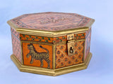 Decorative Embossed Wood Box