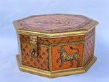 Decorative Embossed Wood Box