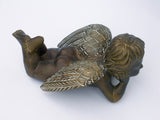 Bronze Cherub Figurine