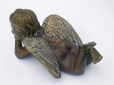 Bronze Cherub Figurine