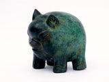 Bronze Pig Figurine