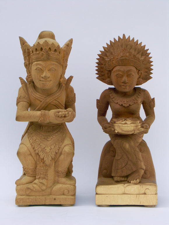 Wood Balinese Figures