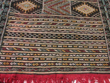 Geometric Multicolor Moroccan Rug