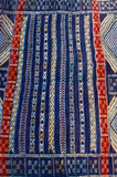 Geometric Blue Colored Moroccan Rug