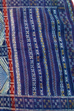 Geometric Blue Colored Moroccan Rug