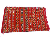 Colorful Red Moroccan Rug