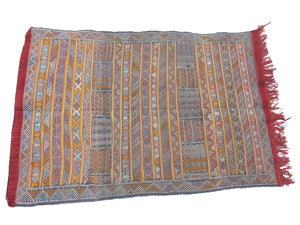 Pastel Colored Moroccan Rug