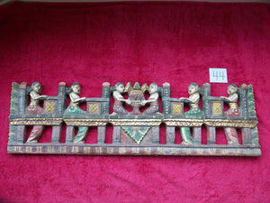 Vintage Balinese Procession Panel